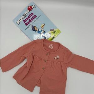 Carter’s Baby Girl Cardigan Sweater (Size 9M)